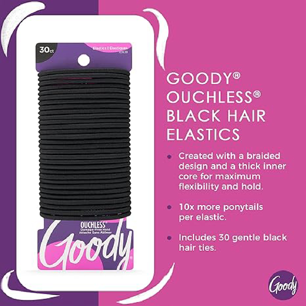Goody Ouchless Elastics 30pcs - Gd10913