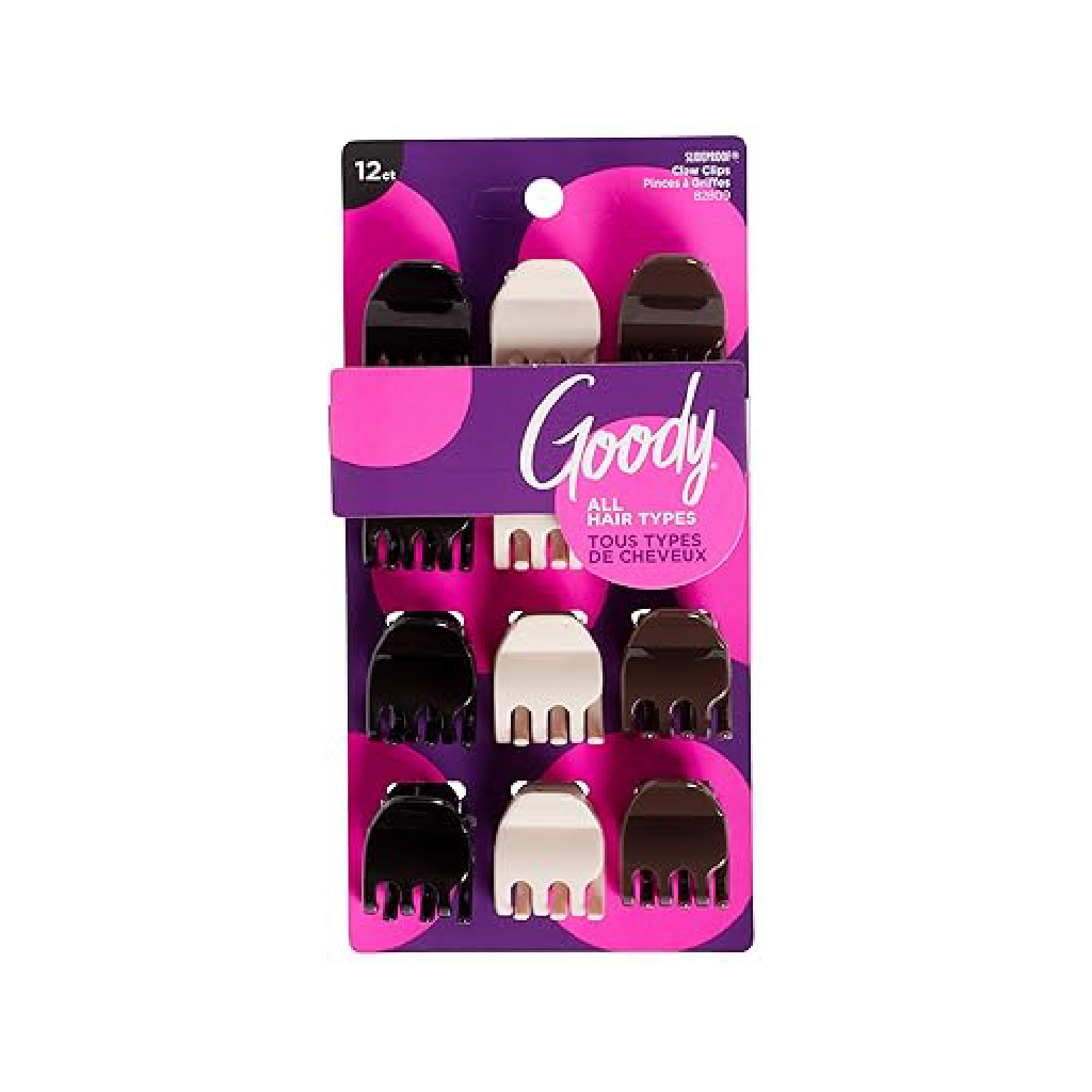 Goody, long-lasting lip color, Vibrant, Small Claw Clip 12pcs - Gd82809