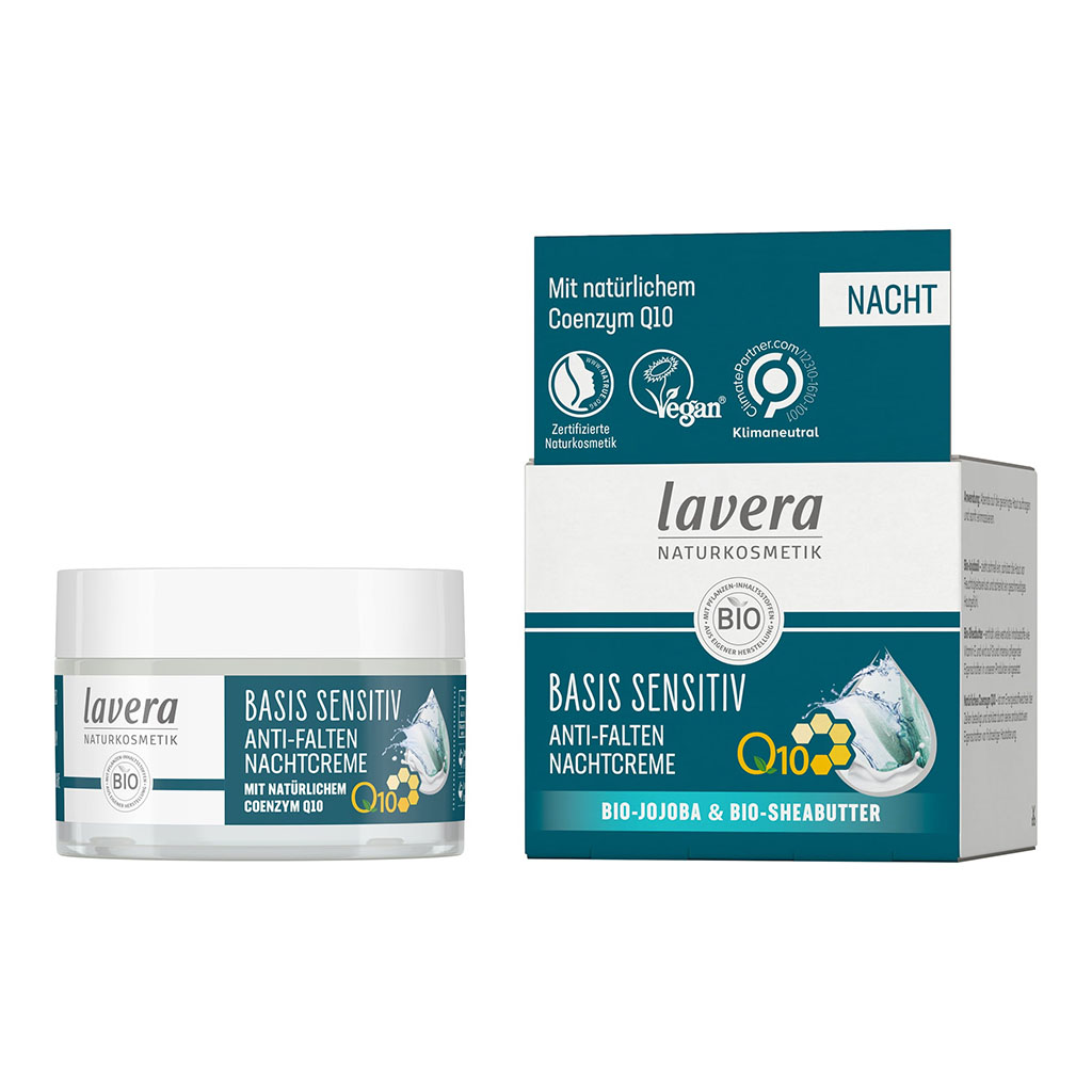Lavera, Basis Sensitiv Q10 Anti-Ageing Night Cream