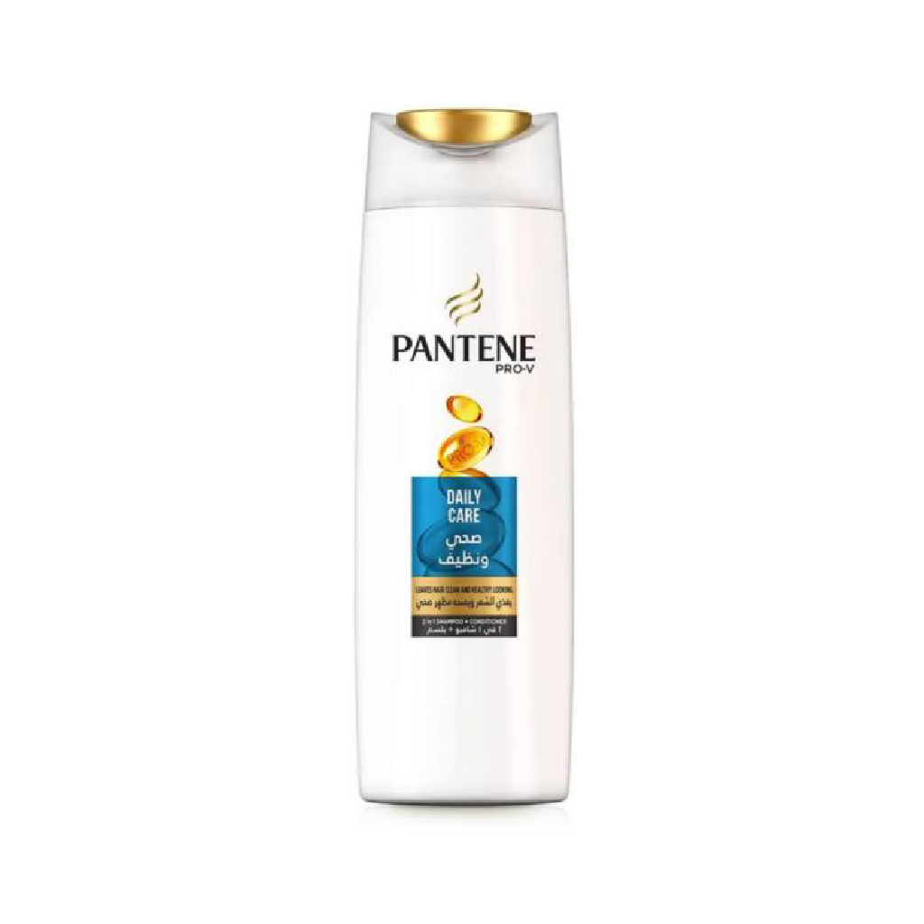 Pantene, Daily Care 2-in-1 Shampoo and Conditioner, Nourishing shampoo and conditioner for daily use, 390ml