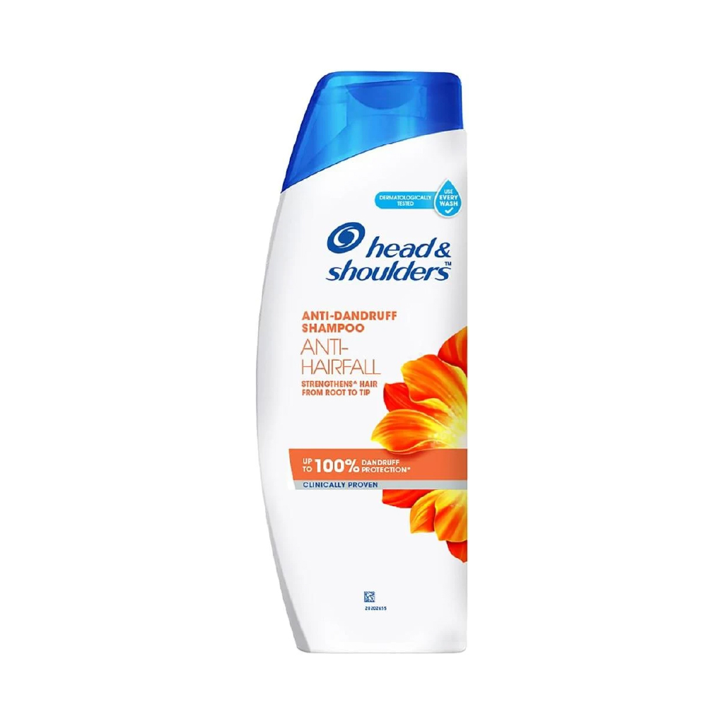 Head & Shoulders, Anti Hair Fall Shampoo, Strengthens hair to reduce hair fall, 390 ml