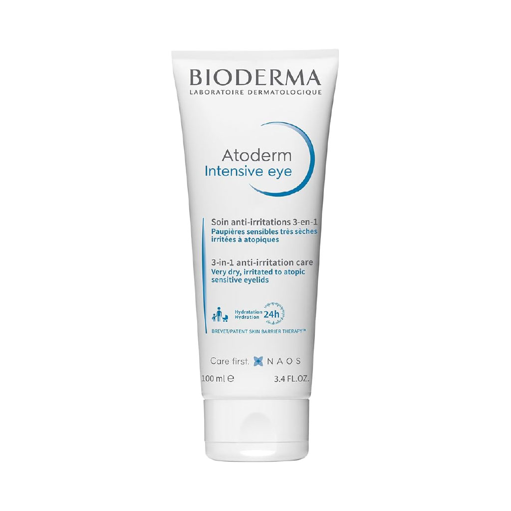 BIODERMA, Atoderm Intensive Eye Gel, Hydrates and soothes dry or sensitive skin around eyes, 100 ml