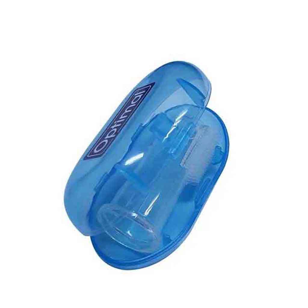 Optimal Baby Silicone Toothbrush Blue Opb-0275