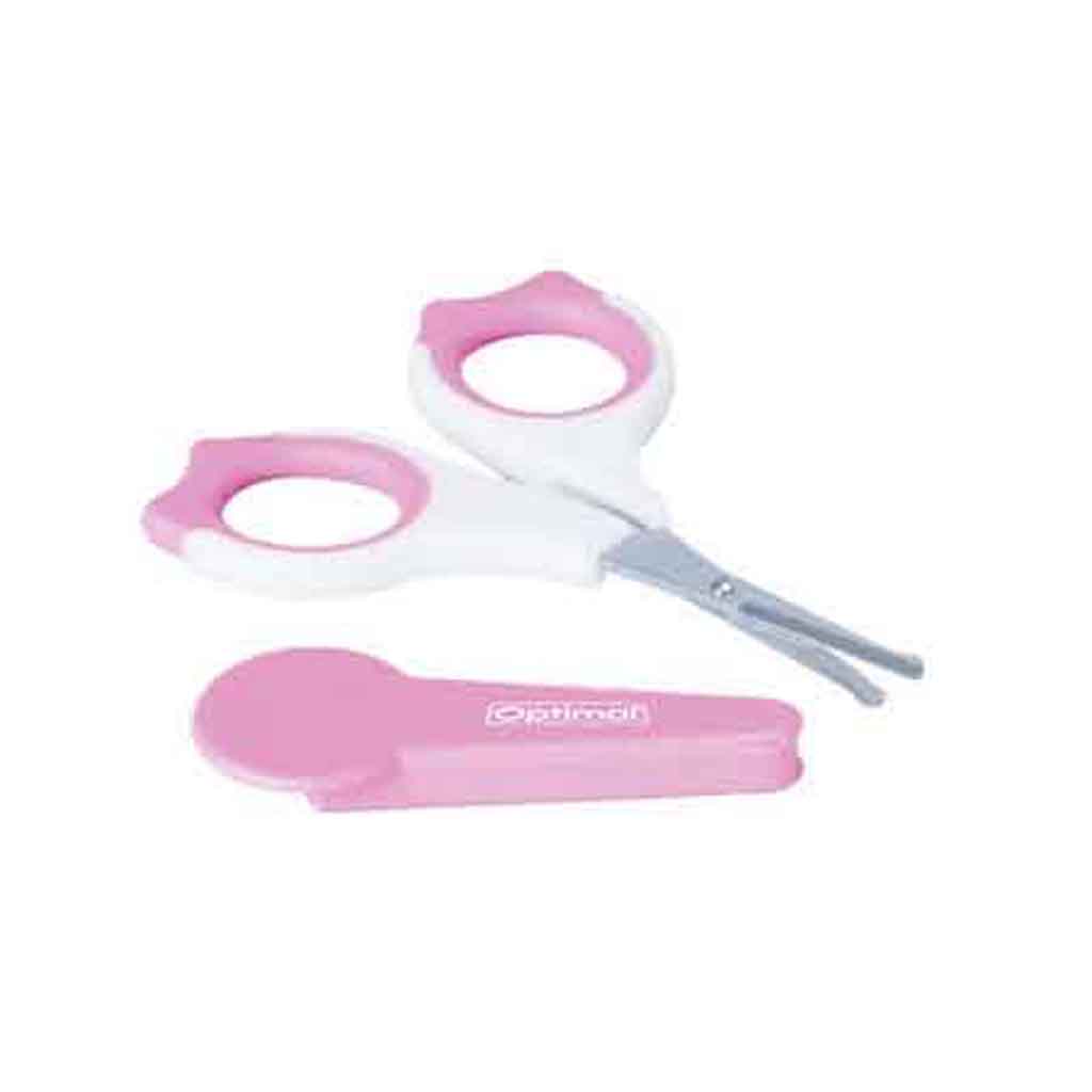 Optimal Safe Nail Scissor Pink Opb-1281