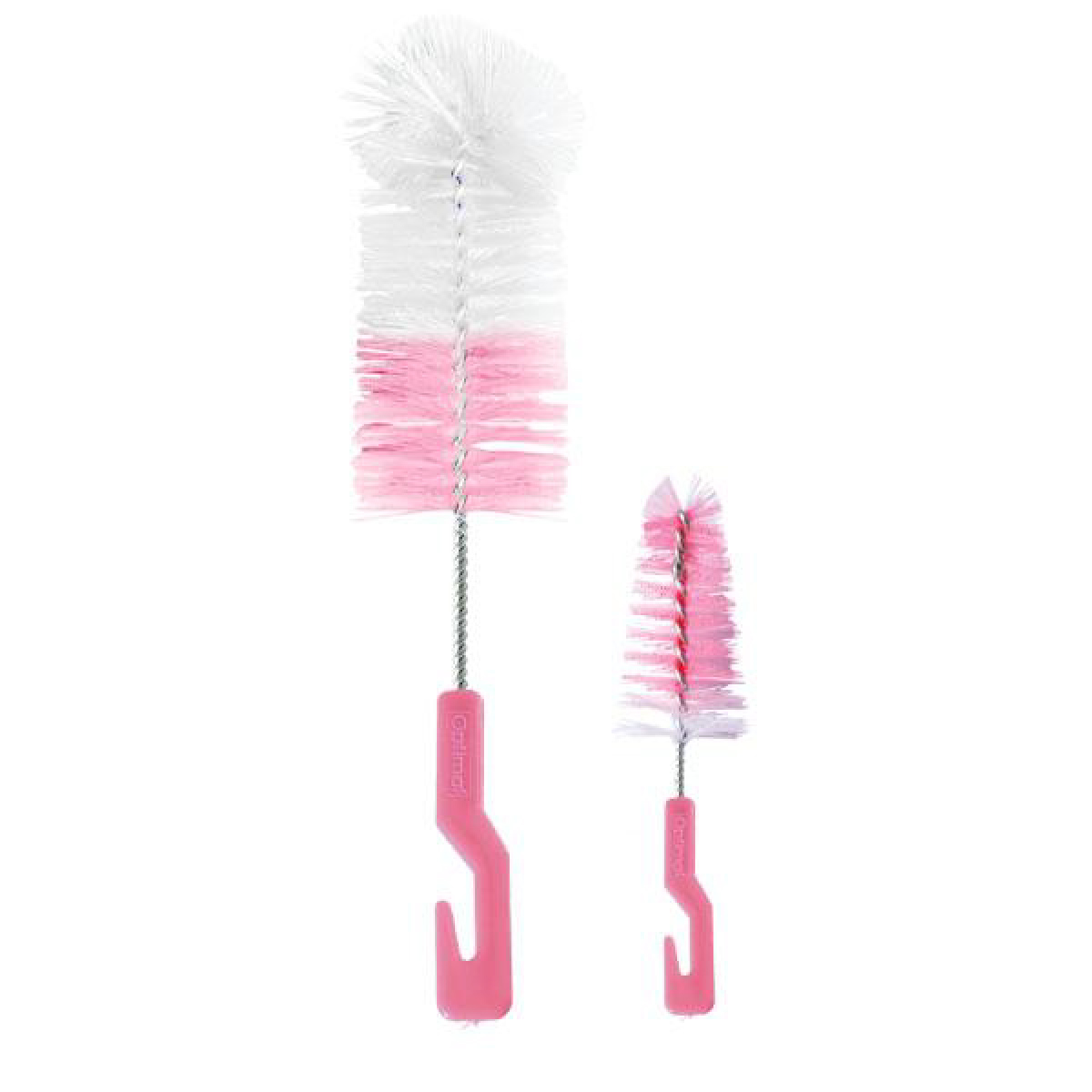 Optimal Bottle And Nipple Brush Set Pink Opb-1068