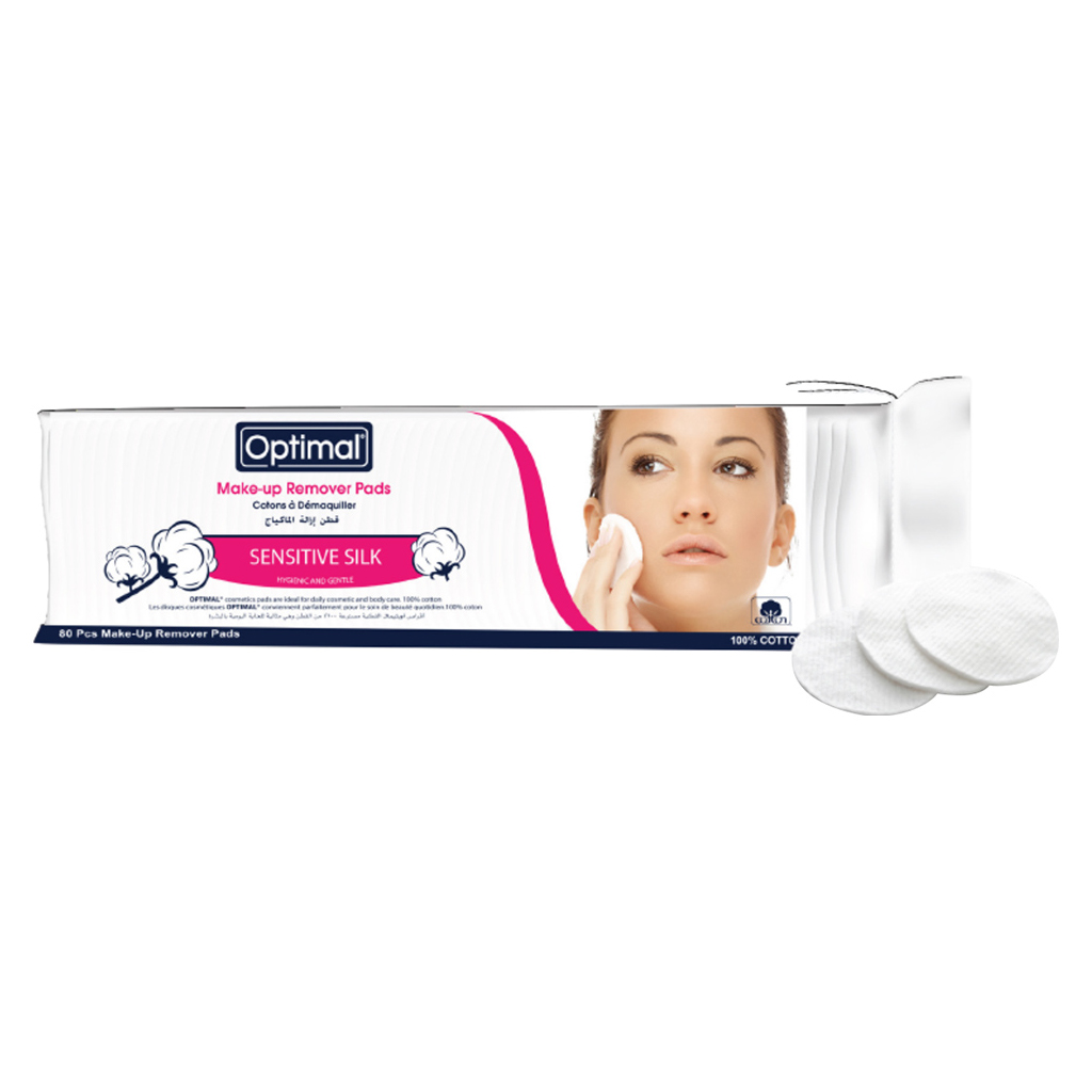 Optimal, Make-Up Remover Pads, Soft pads for gentle and effective make-up removal