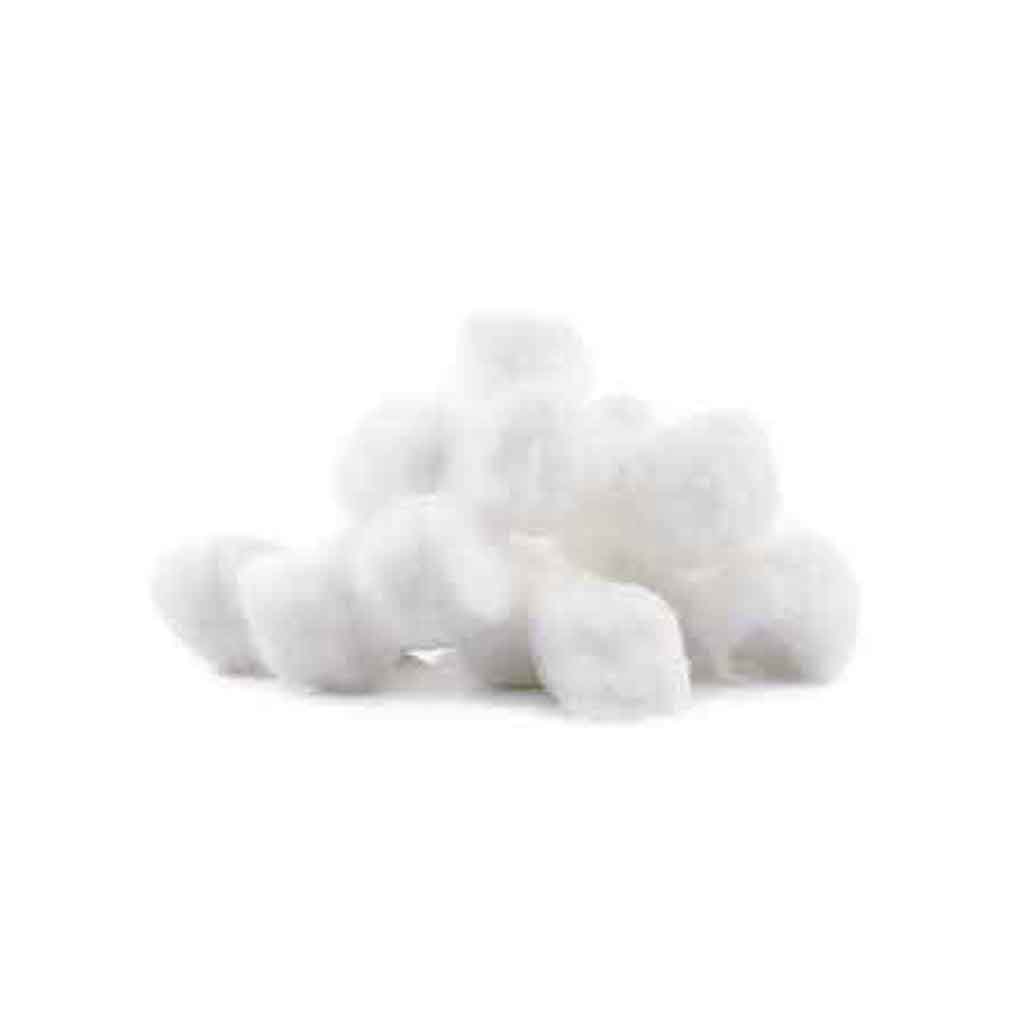 Optimal, White Cotton Wool Balls, Soft cotton wool balls for cosmetic and medical use