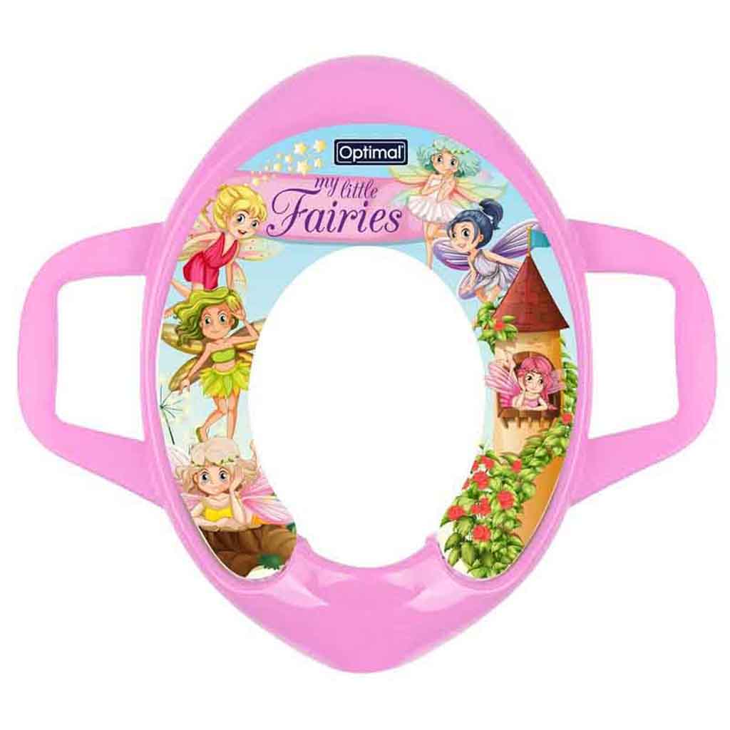Optimal, Potty Training Seat Pink, Ergonomic seat for toddler toilet training