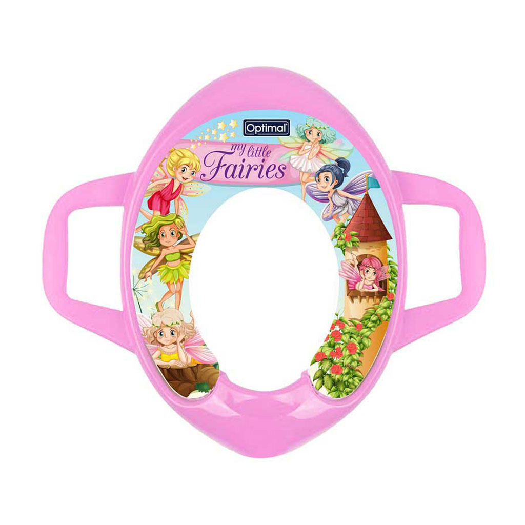 Optimal, Potty Training Seat Pink, Ergonomic seat for toddler toilet training