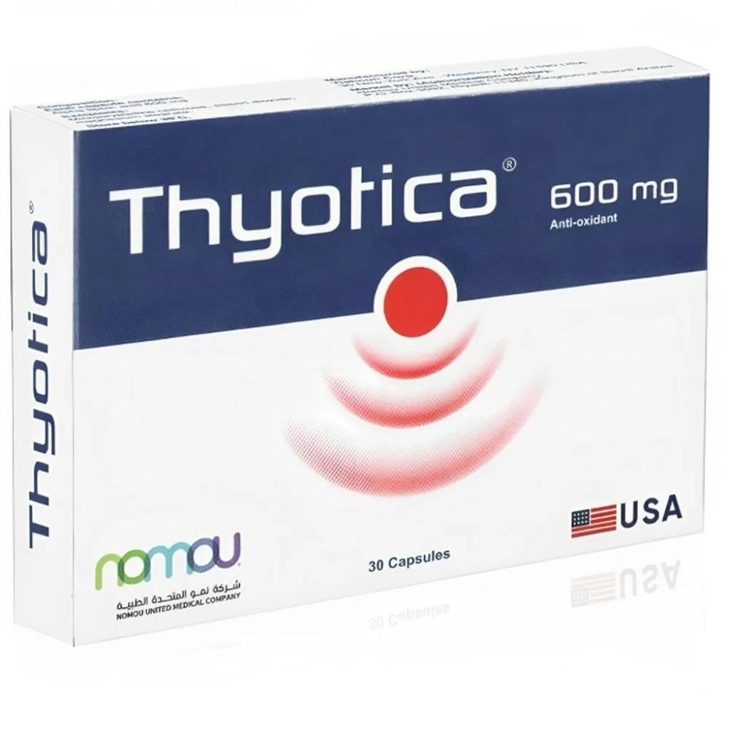 Thyotica 600mg 30 Capsules