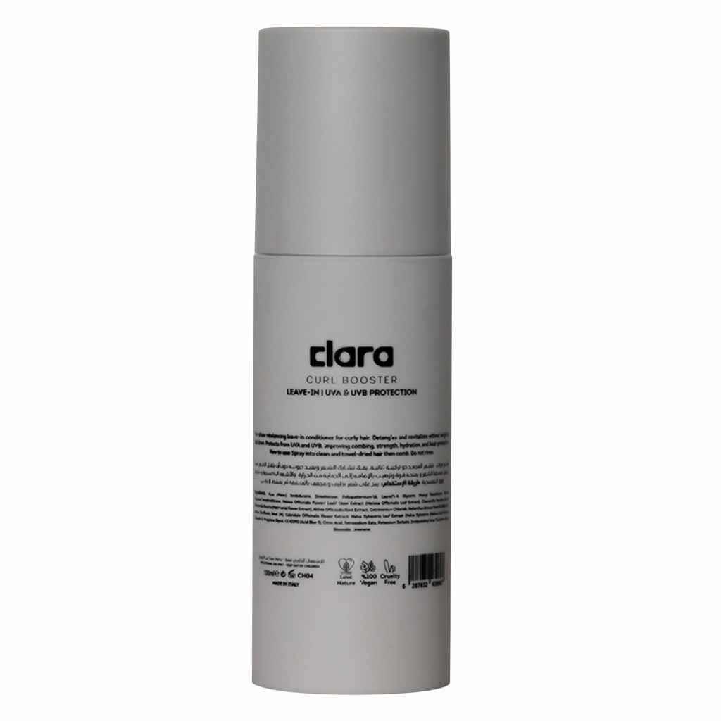Clara, Curl Booster Leave-In UV Protection Spray CH04, Leave-in spray enhancing curls with UV protection