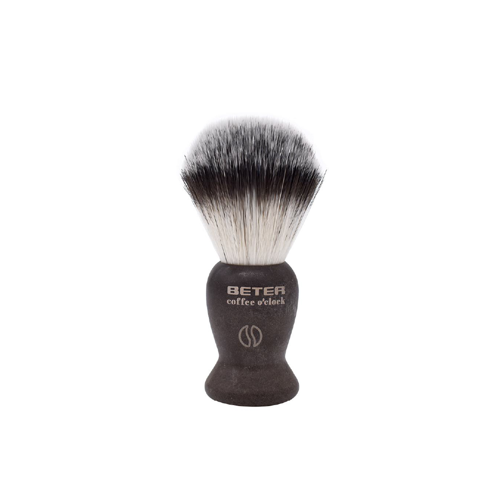 Beter, Coffee O'Clock Shaving Brush, Soft bristle shaving brush for smooth shave