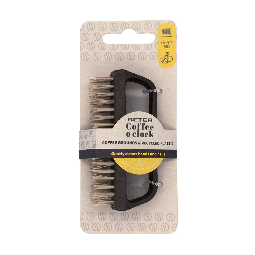 Beter Coffee O'Clock, Nail brush, Durable nail cleaning brush for hand hygiene