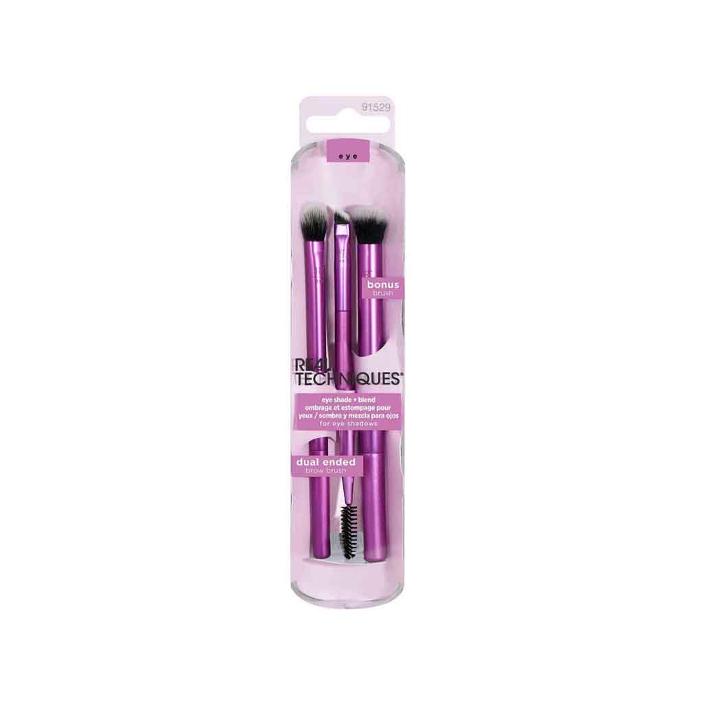 Real Techniques, Eye Shade and Blend Brush, Dual-ended brush for eyeshadow application and blending
