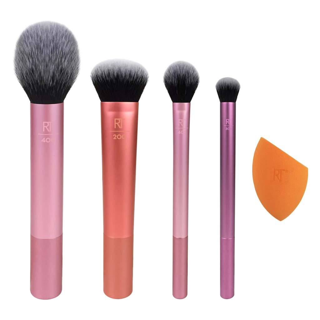 Rt, Everyday Essentials, Basic daily makeup brush set for versatile use