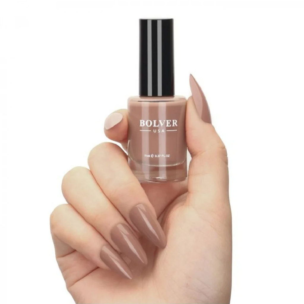 Bolver Nail Polish, Light Nude Natural Shade, Nail Polish