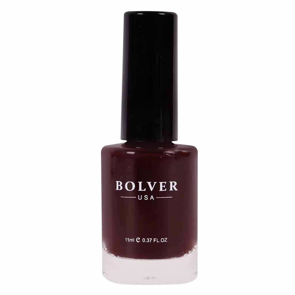 BOLVER NAIL POLISH DARK BURGUNDY 609
