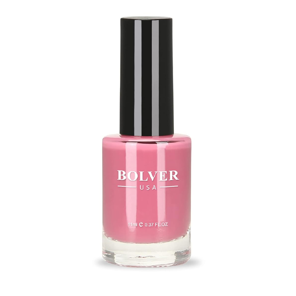 Bolver Nail Polish, Pink Salmon Soft Coral Shade, Nail Polish