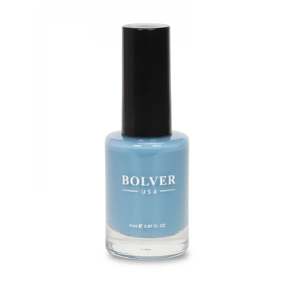 Bolver Sky Nail Polish, Bright Blue Nail Lacquer, 615