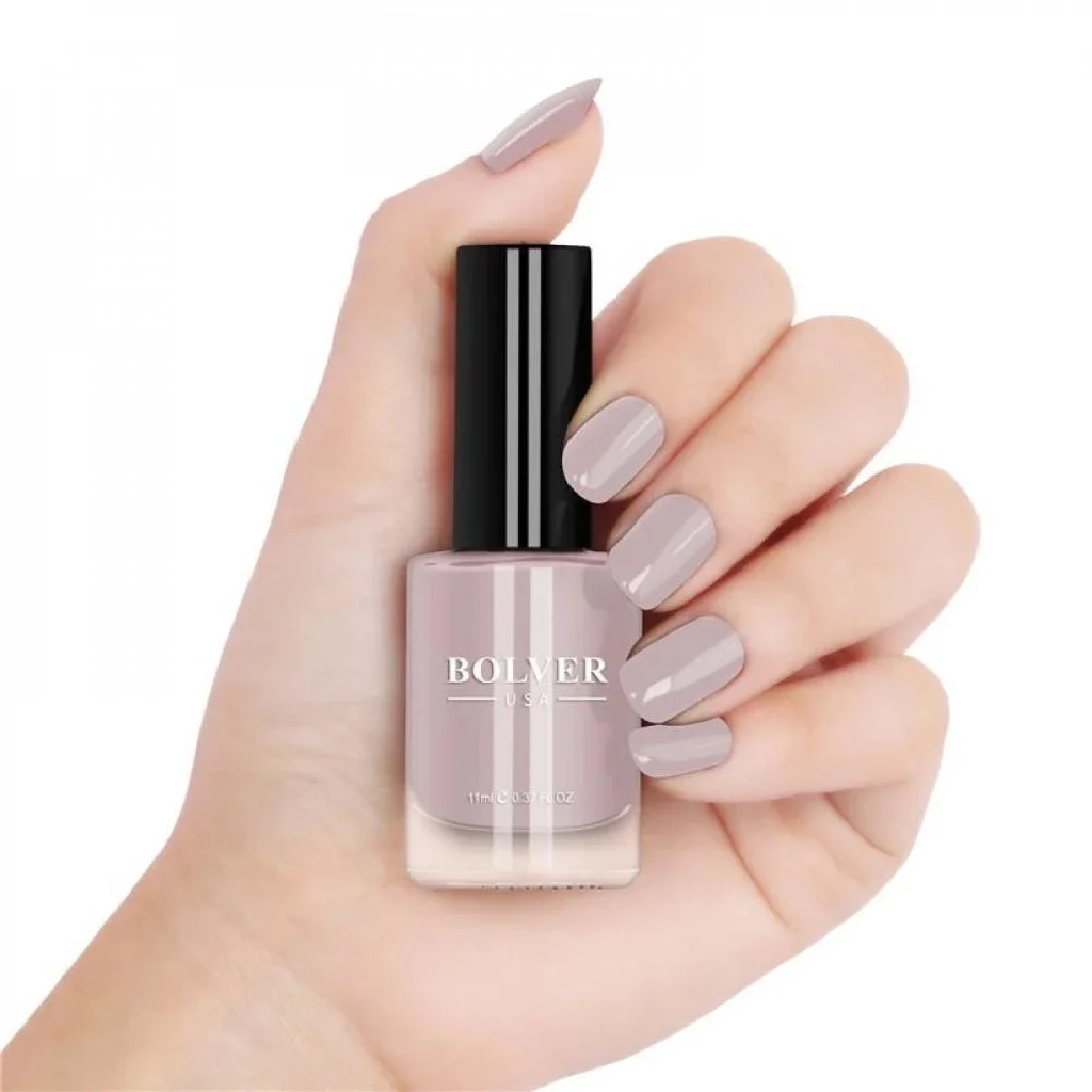 Bolver Nail Polish, Earthy Warm Brown Shade, Nail Polish