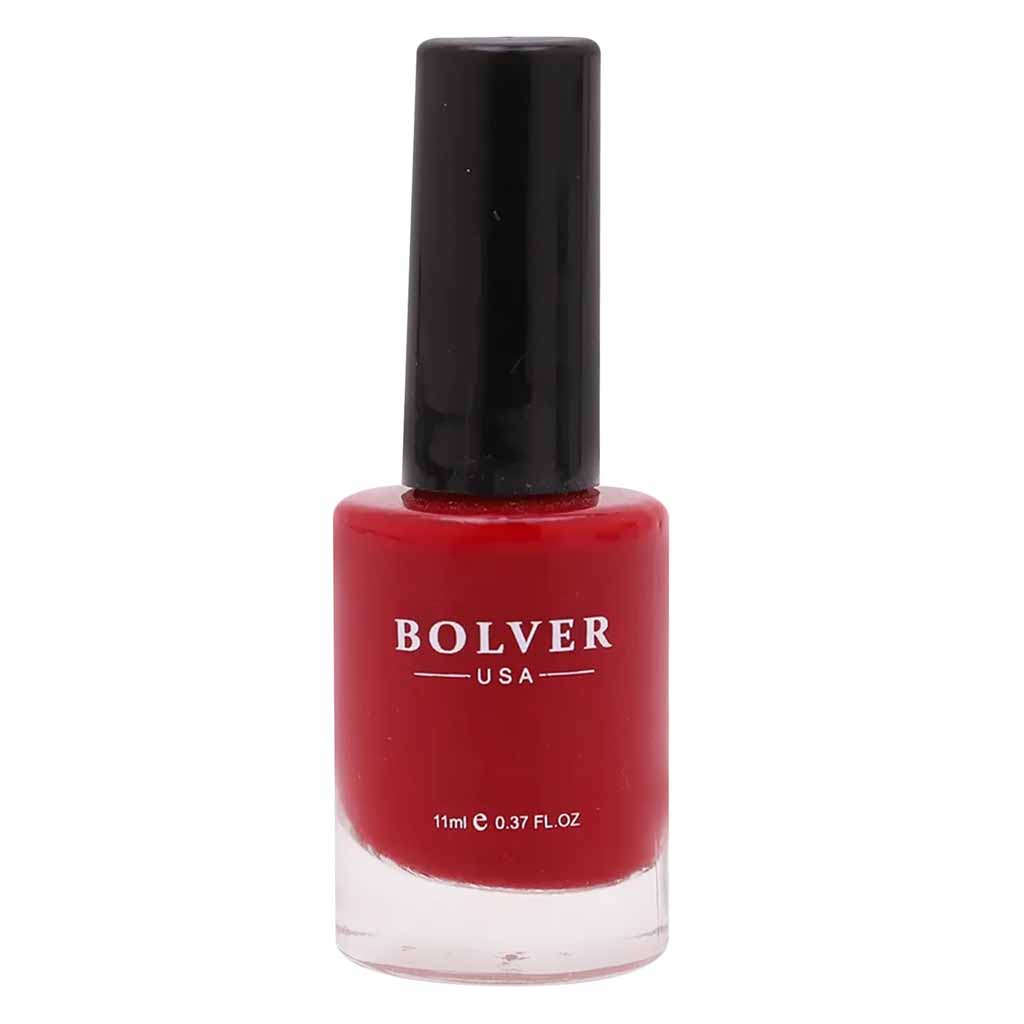 Bolver, Ruby Nail Polish 621, Deep red nail color