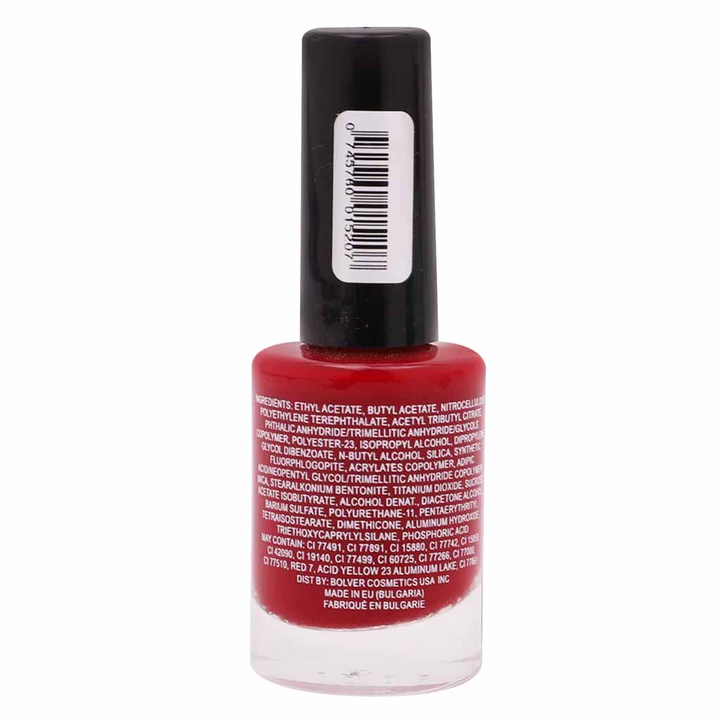 Bolver, Ruby Nail Polish 621, Deep red nail color