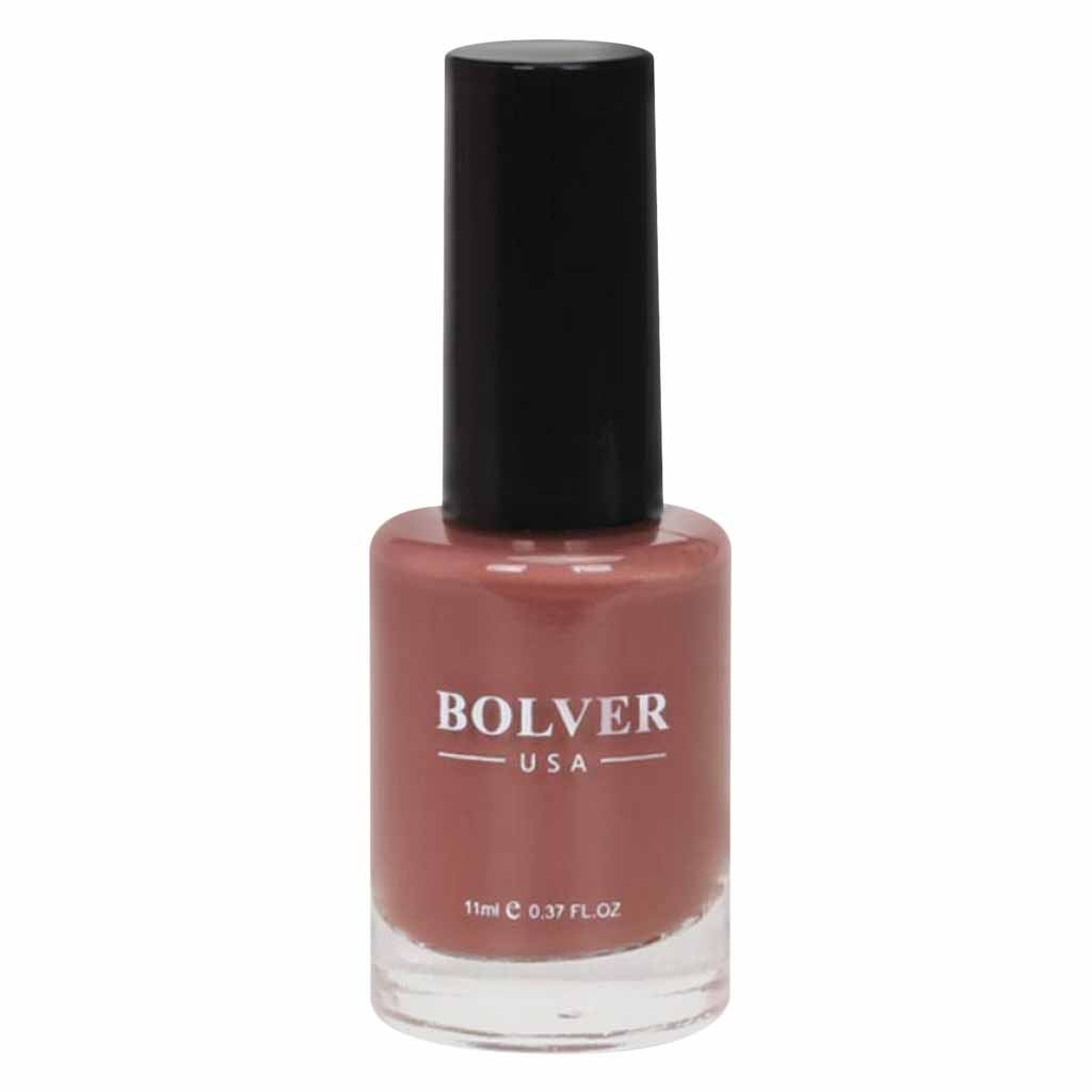 Bolver, Rosewood Nail Polish 625, Elegant brown-pink nail polish