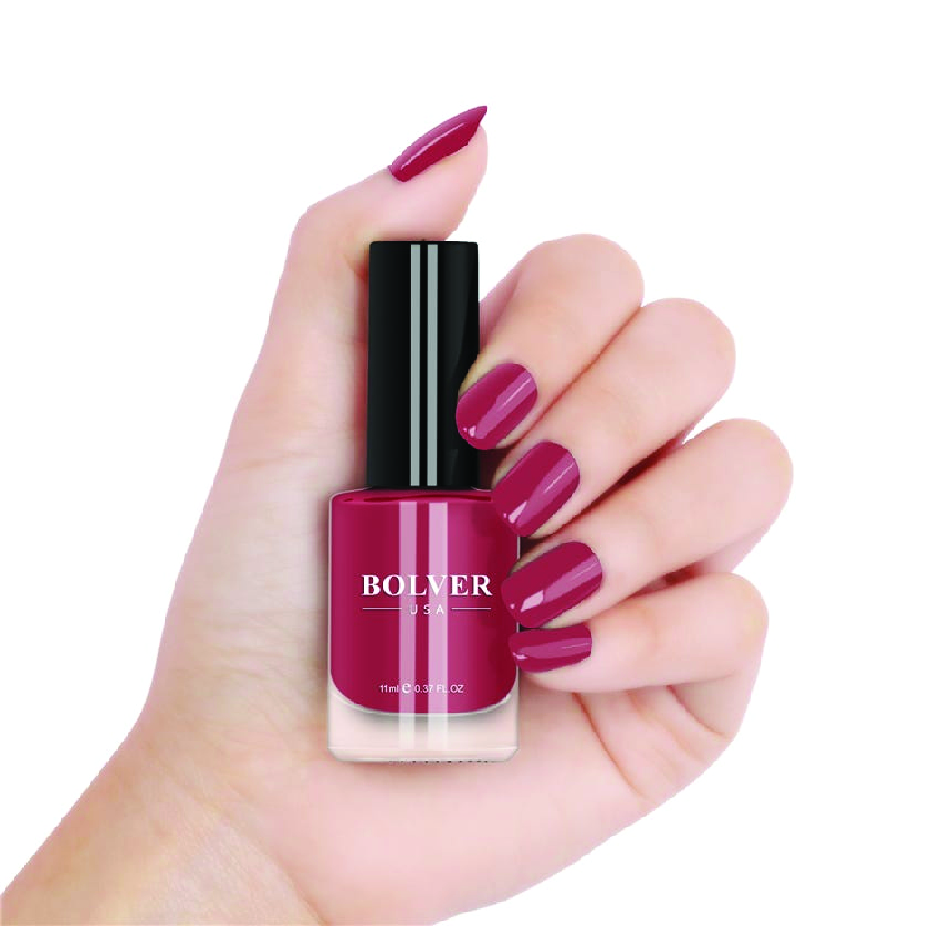 Bolver, Nail Polish, Medium Sapphire Blue, 638, Nail Lacquer