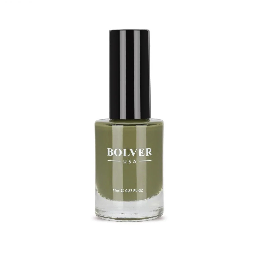Bolver Nail Polish Kiwi, Vibrant Green Nail Lacquer, 706