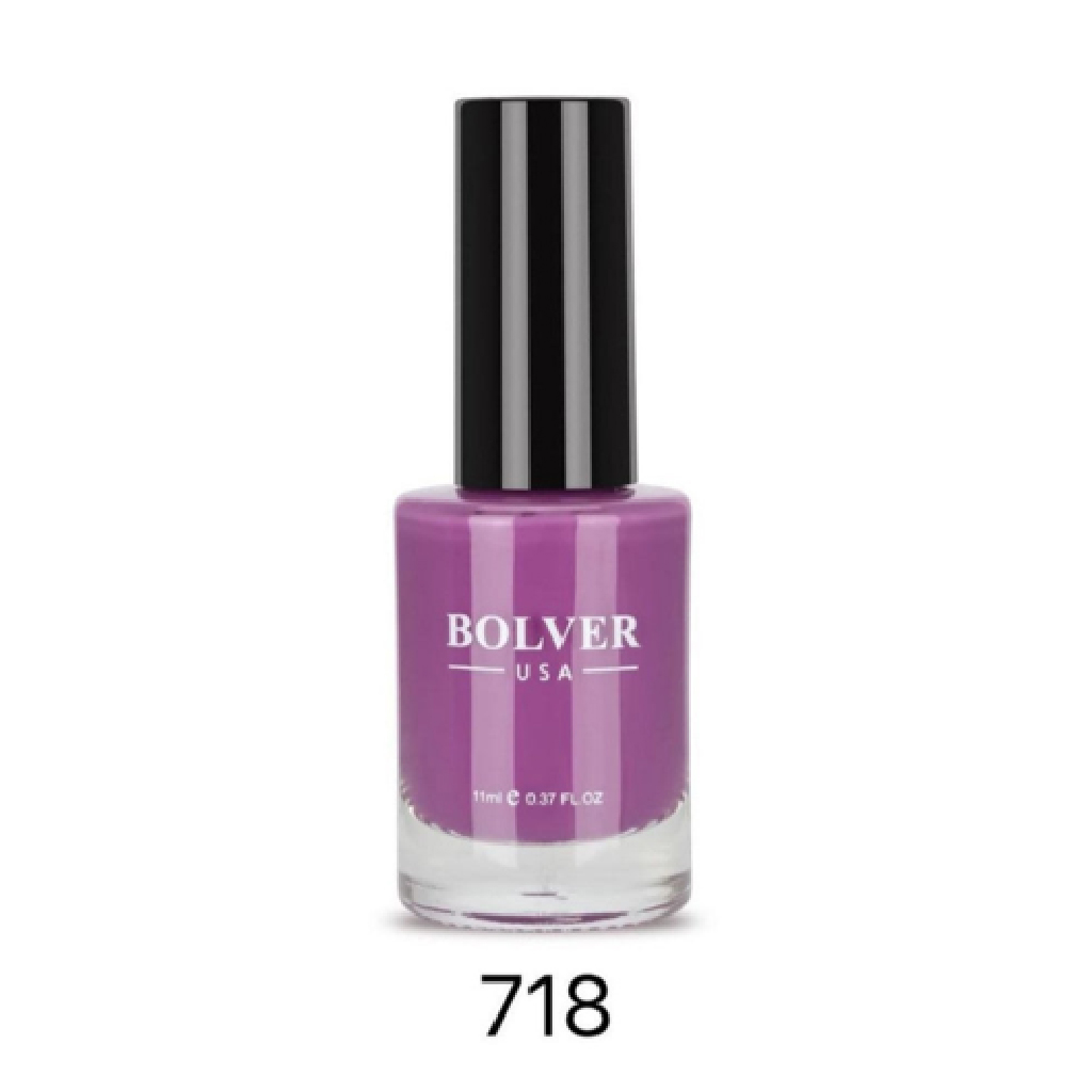 Bolver Nail Polish, Light Violet Soft Purple Shade, Nail Polish