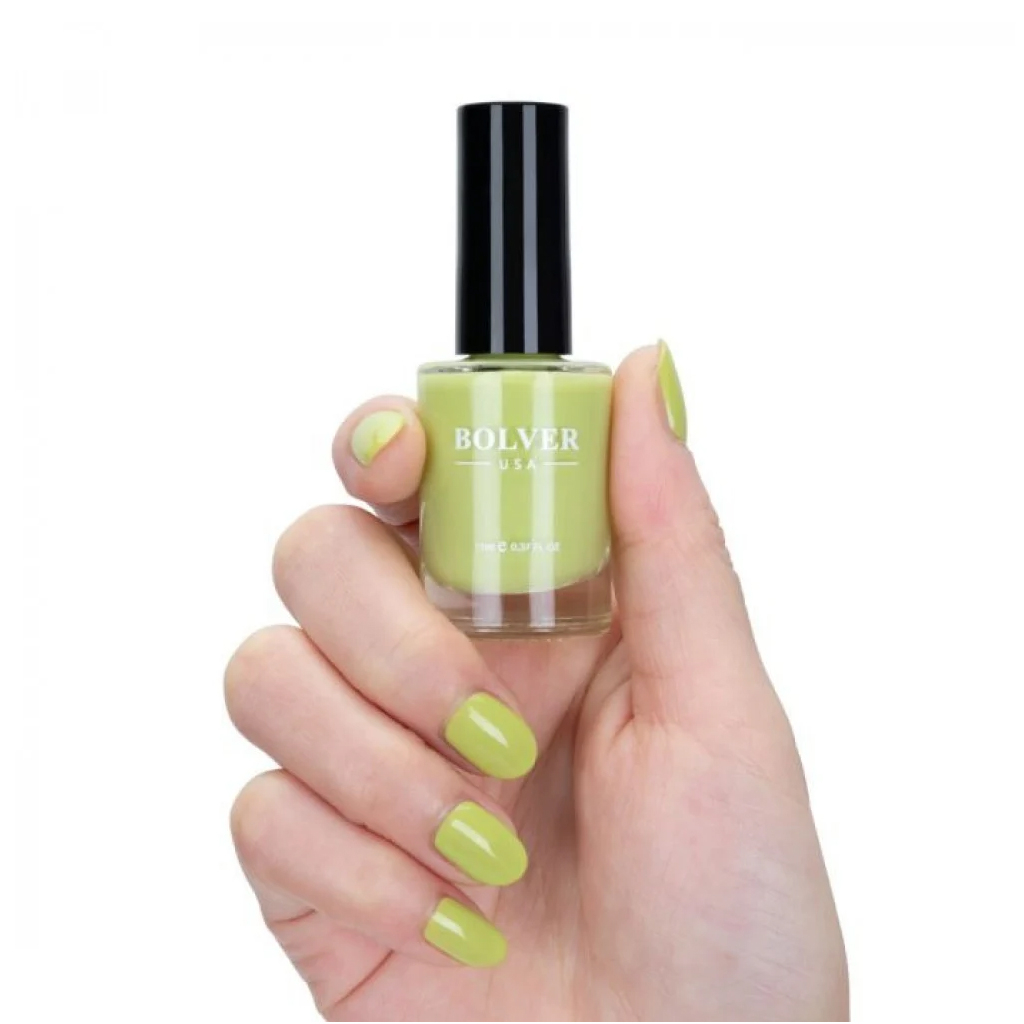 Bolver Nail Polish, Apple Bright Green Shade, Nail Polish
