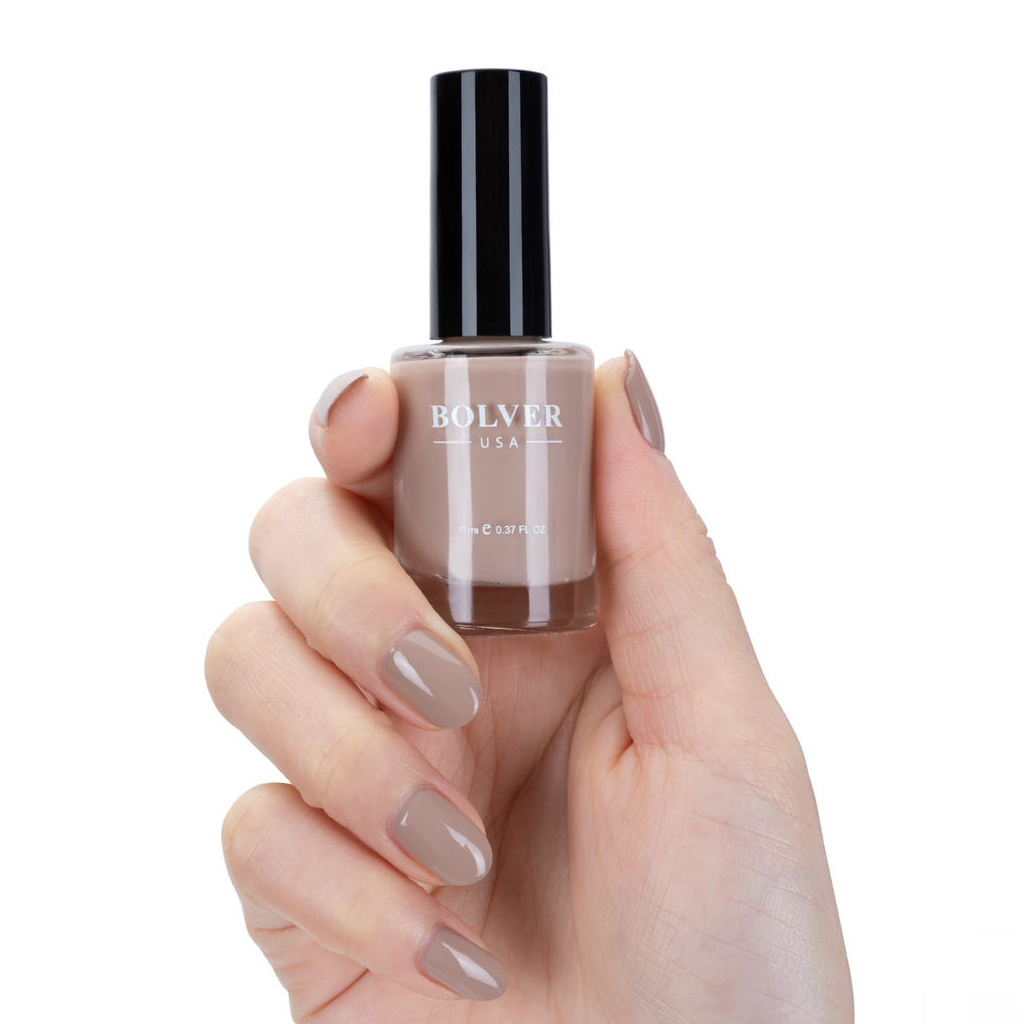 Polver Nail Polish Cappuccino, Warm Neutral Nail Polish, 729