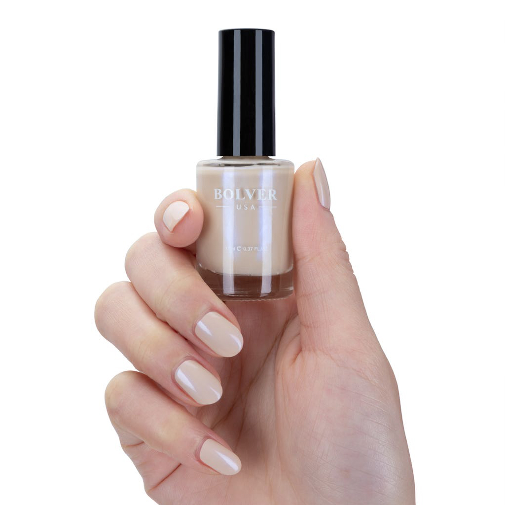 Polver, Nail Polish Highlighter 733, Brightening nail polish in highlighter shade