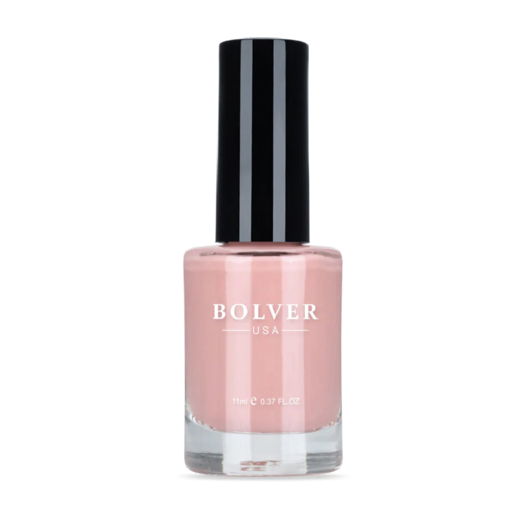 Polver, Nail Polish Classic Pink, Long-Lasting Nail Color, Shade 755