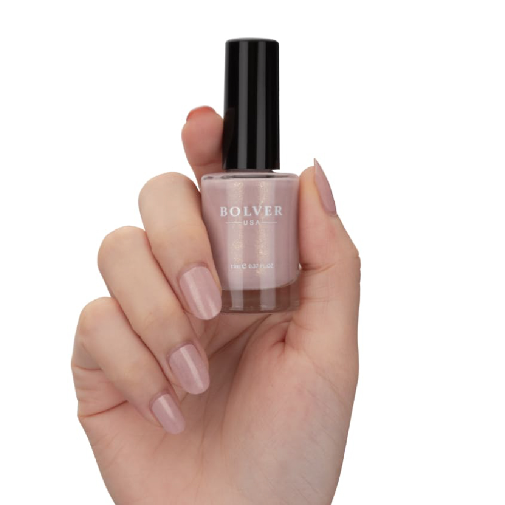 Polver, Nail Polish Gold Star, Metallic Nail Color, Shade 771