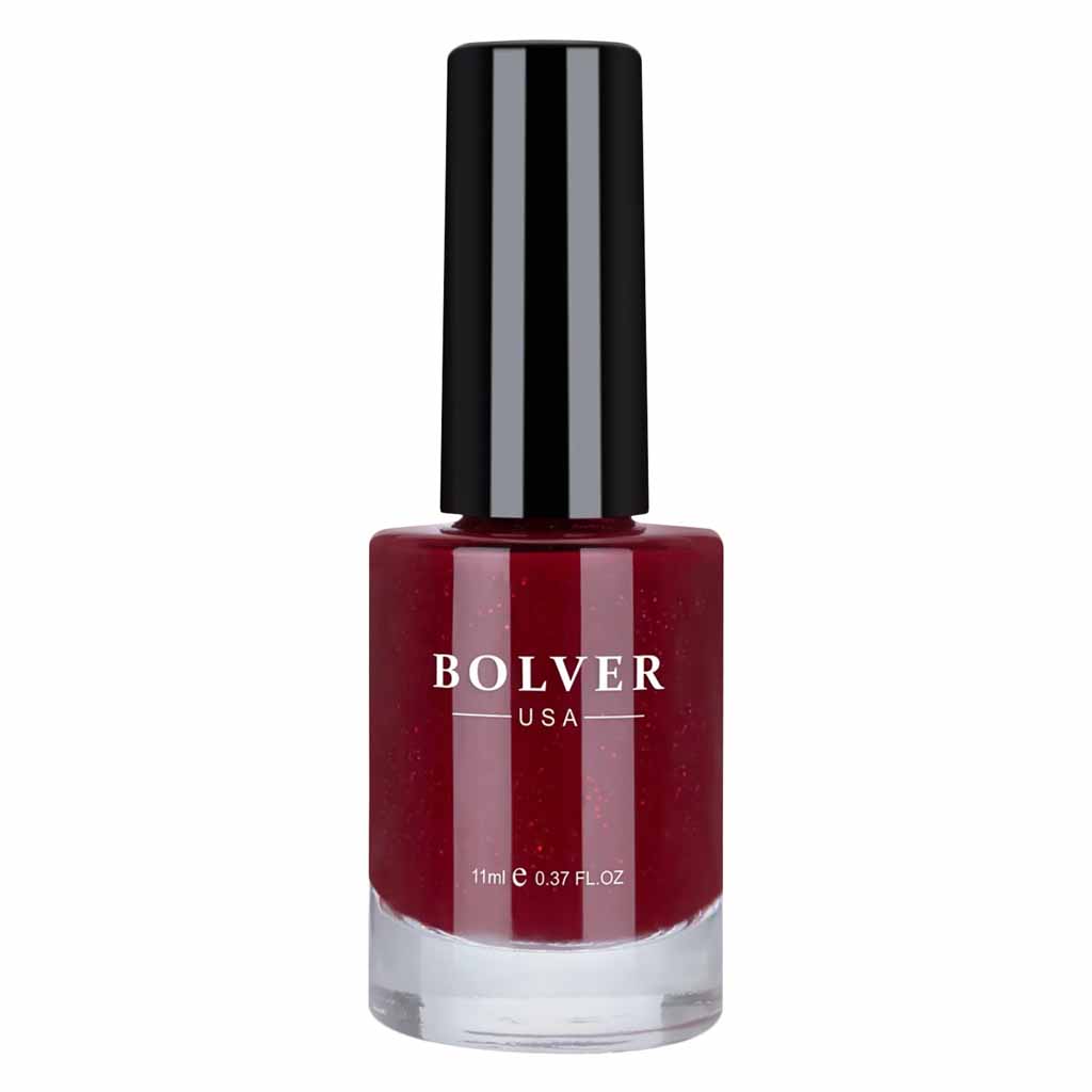 Bolver, Nail Polish Valentine 772, Long-lasting red nail polish for vibrant color