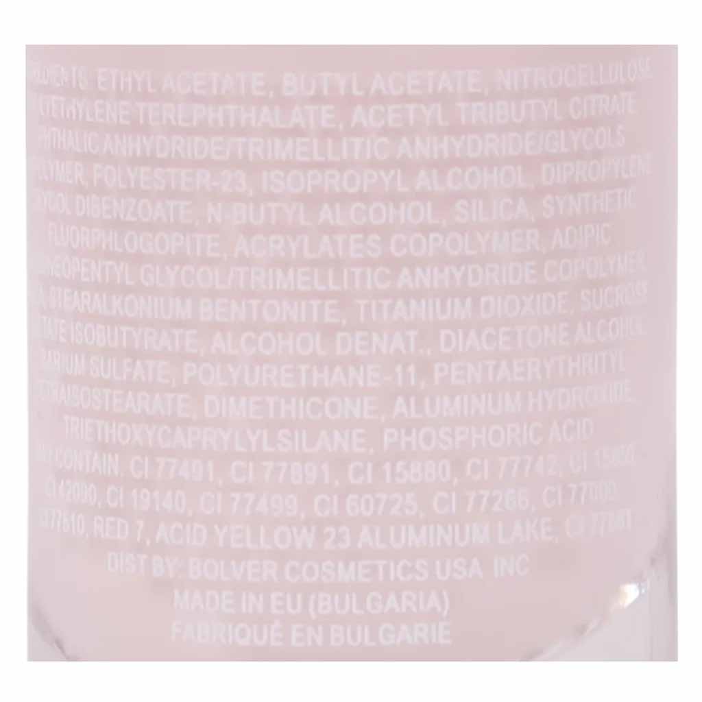 Bolver, Nail Polish Nini 773, Soft pink nail color