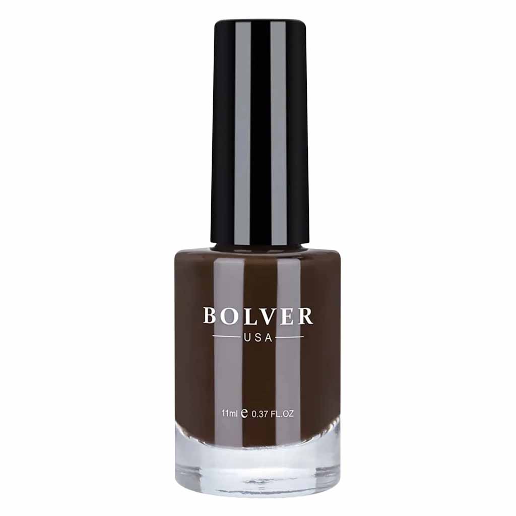 Bolver, Nail Polish Cocoa 777, Long-lasting cocoa brown nail polish