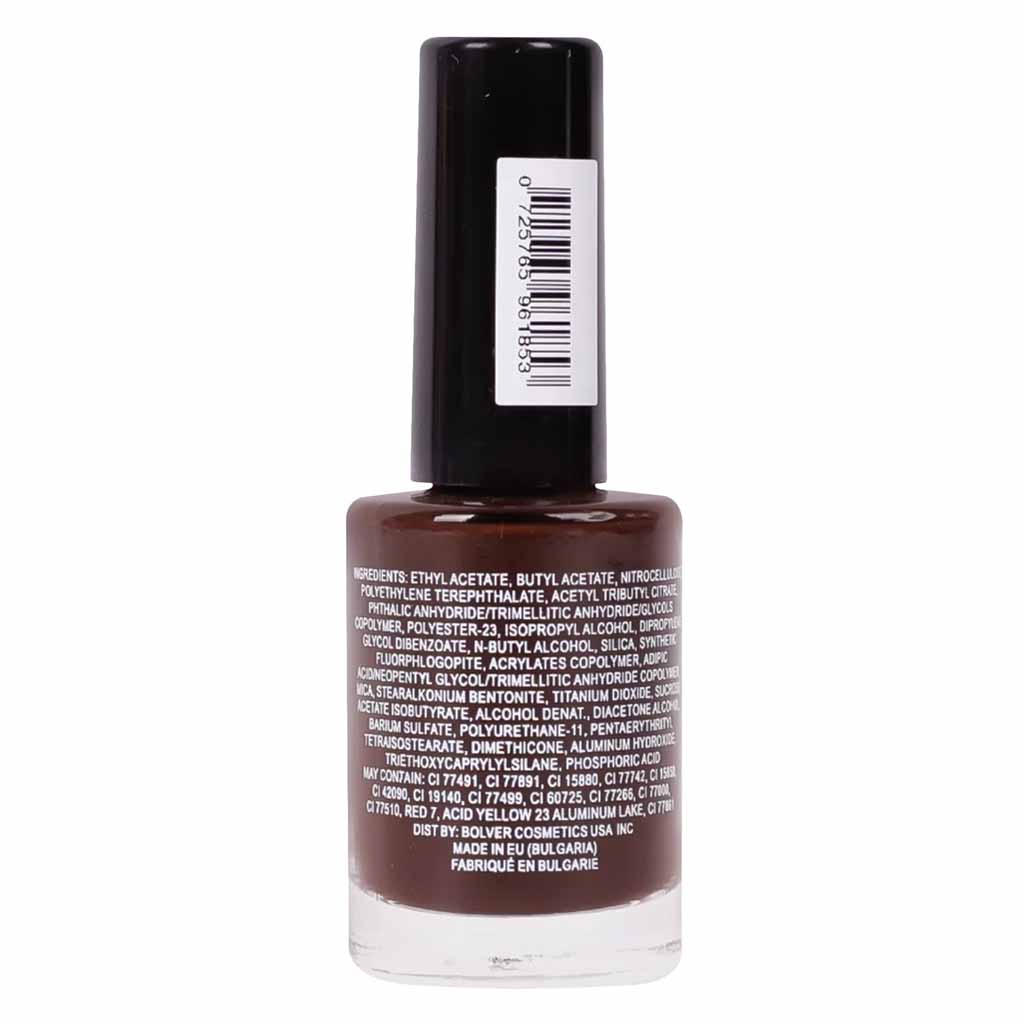 Bolver, Nail Polish Cocoa 777, Long-lasting cocoa brown nail polish