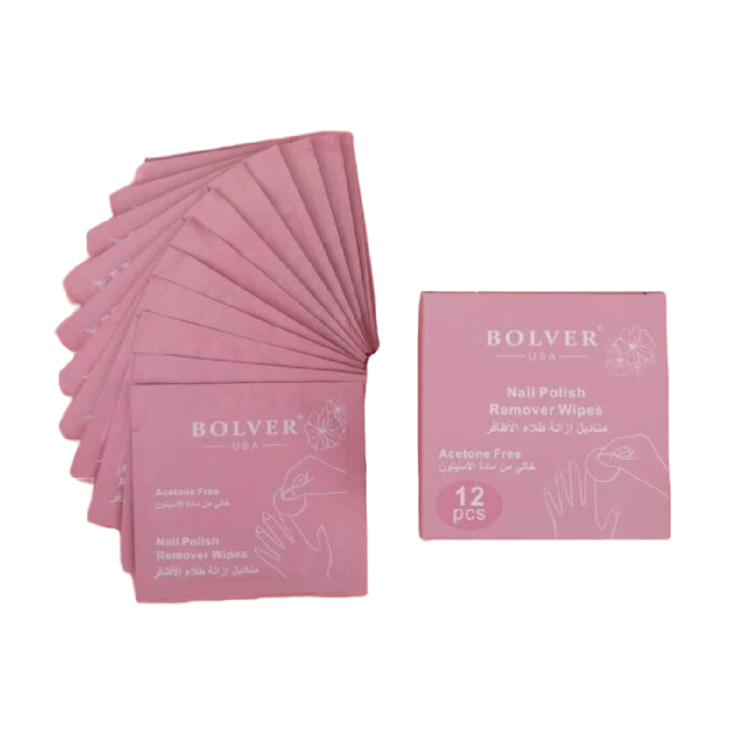 Polver Nail Polish Remover Wipes, Gentle Nail Polish Removal, Wipes