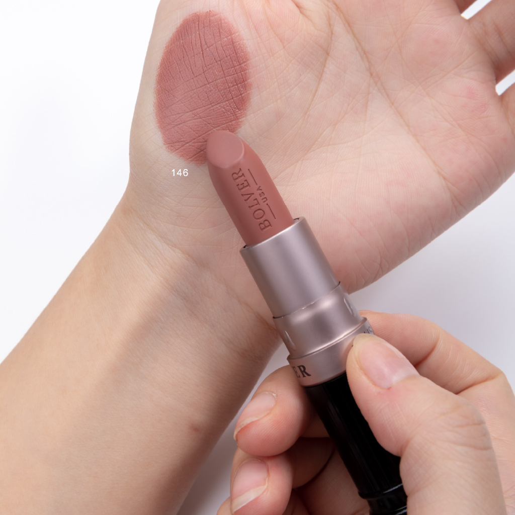Bolver, Lipstick 146, Creamy Full Coverage Lip Color, Bullet Form
