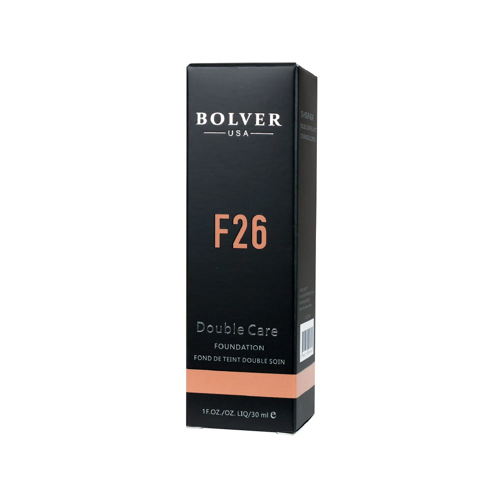 Bolver, Foundation, Medium Coverage Liquid Base, Shade F26