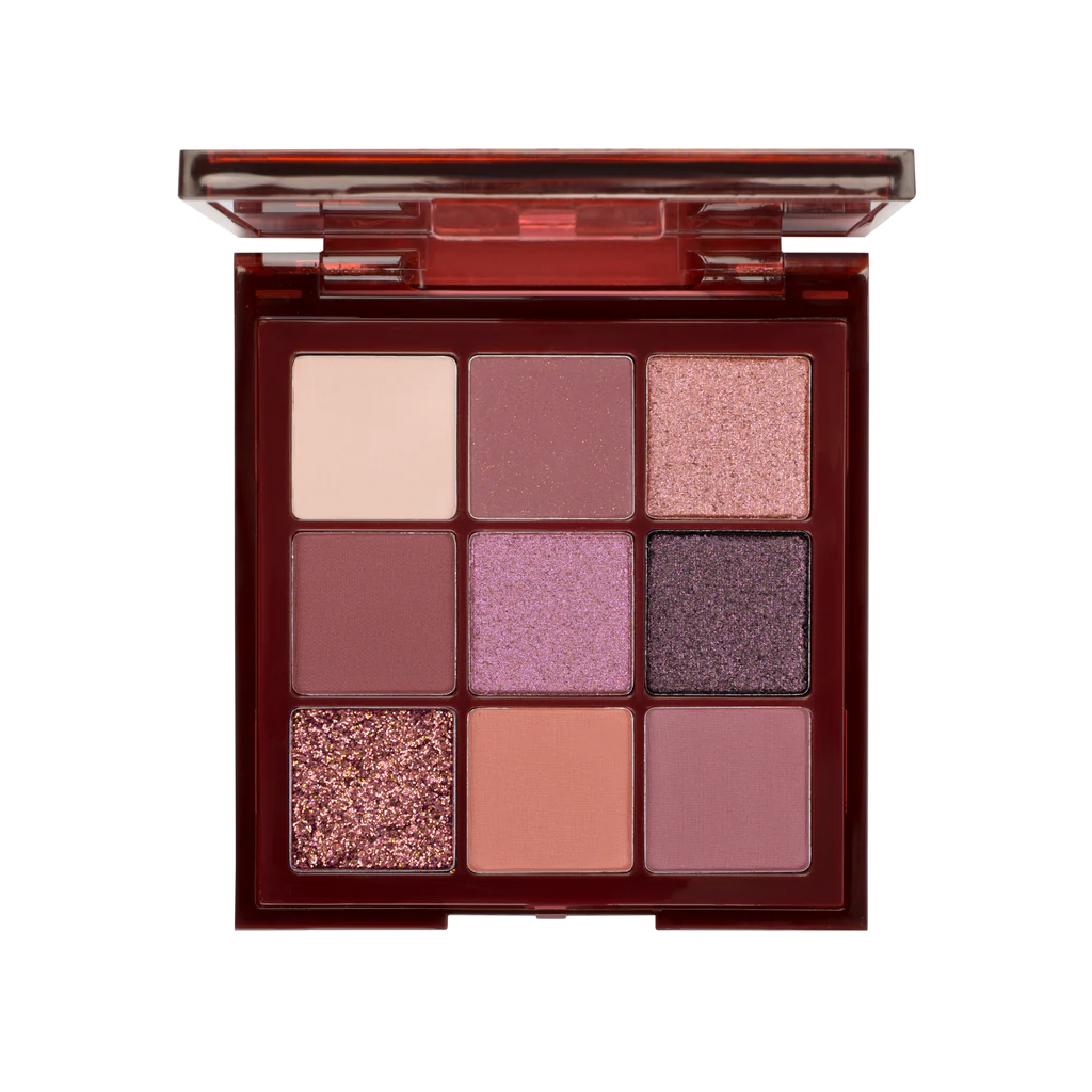 Bolver, Coral Eyeshadow Palette, Nine Vibrant Eye Colors, E01