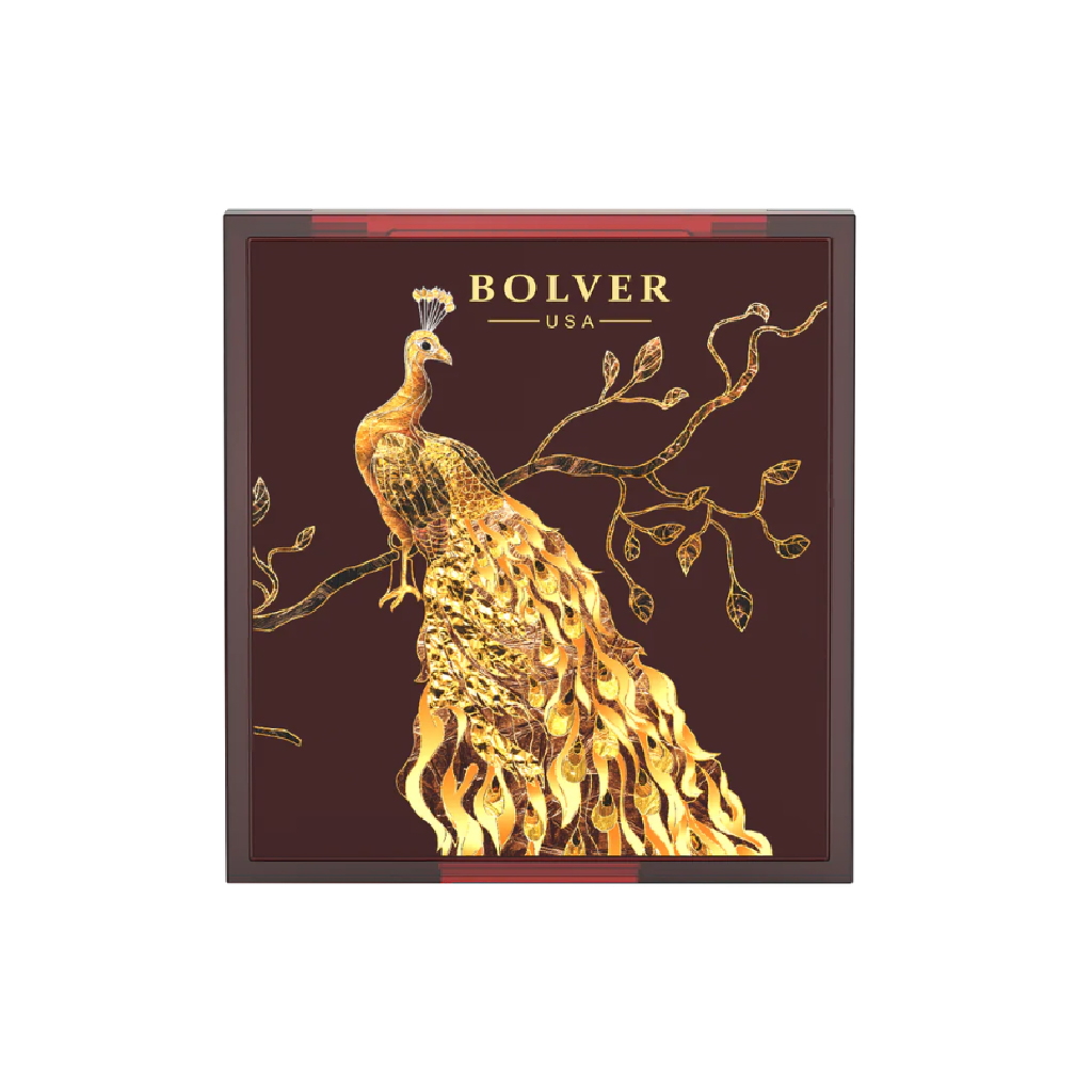 Bolver, Coral Eyeshadow Palette, Nine Vibrant Eye Colors, E01