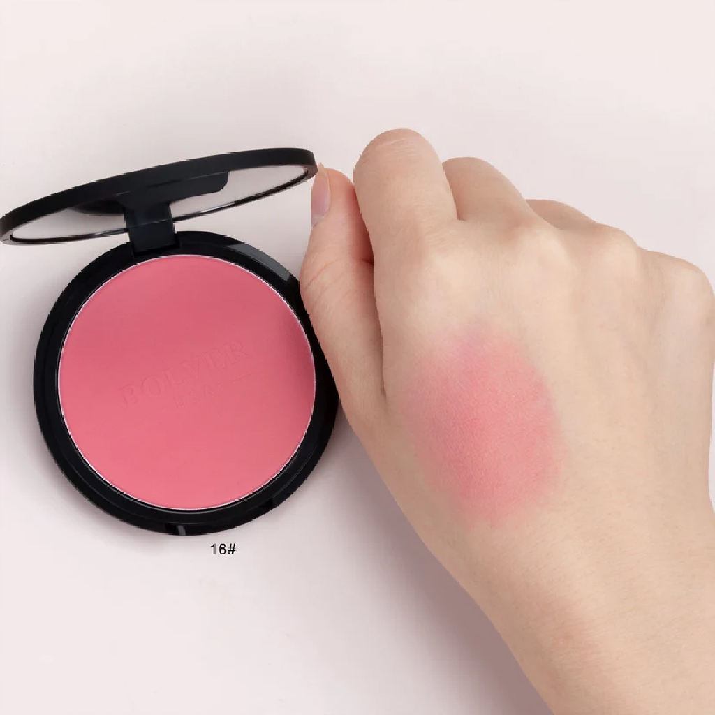 Bolver, Blush 16, Long-lasting natural finish cheek color