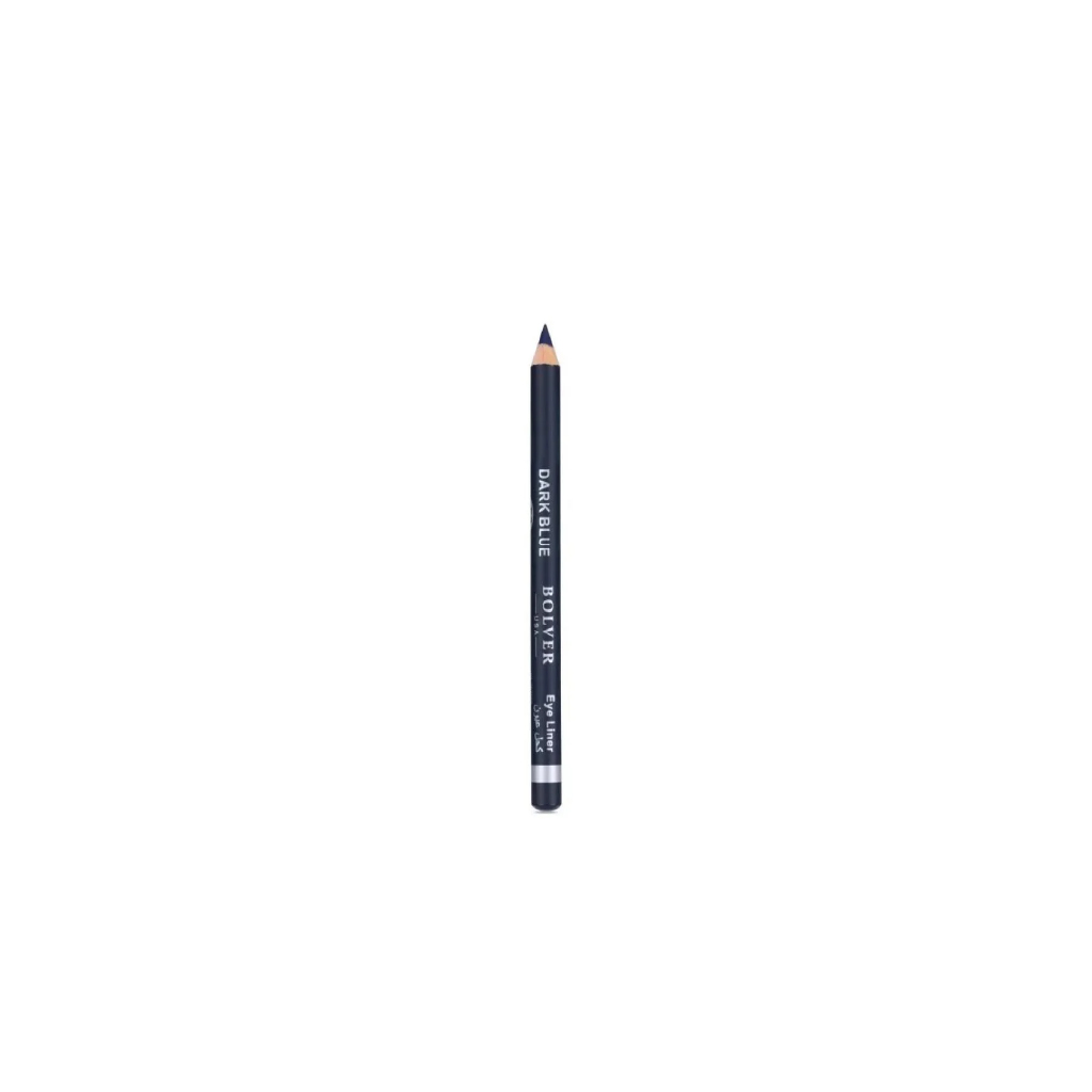 Bolver, Dark Blue Eyeliner Pencil, Smooth Long-Lasting Eye Definition, Shade E2