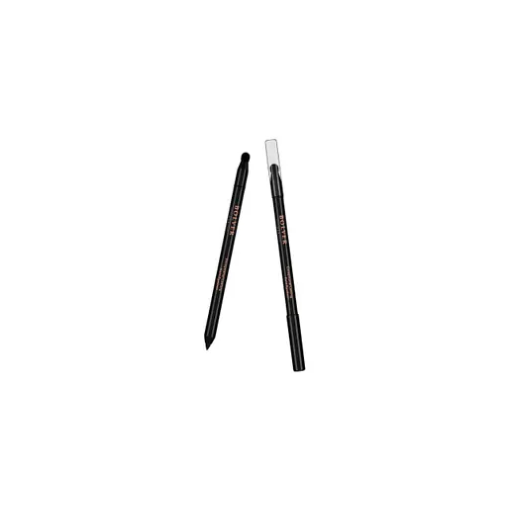 Bolver, Black Eyeliner with Sponge, Long-lasting eye liner pencil, Model P702