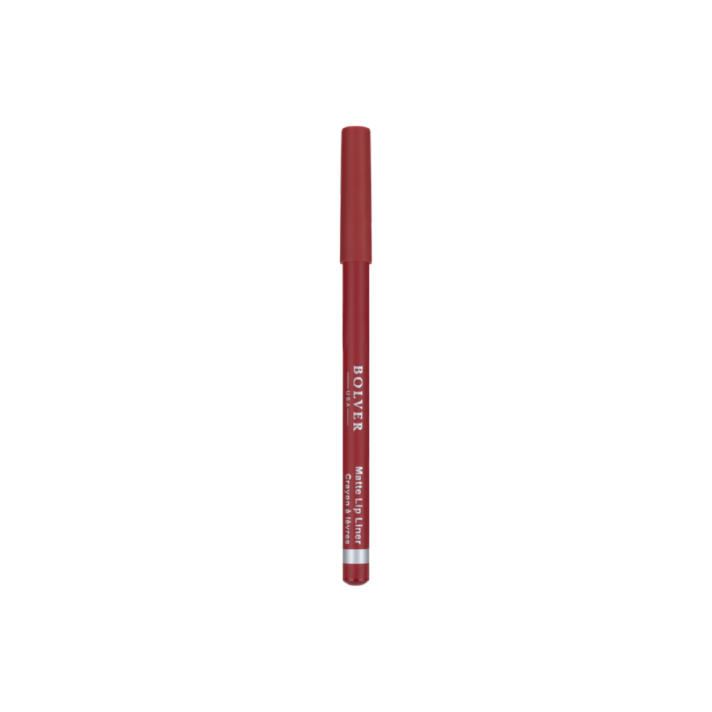Bolver, Lip Liner L8, Long-Lasting Lip Contour Pencil, Pencil Form