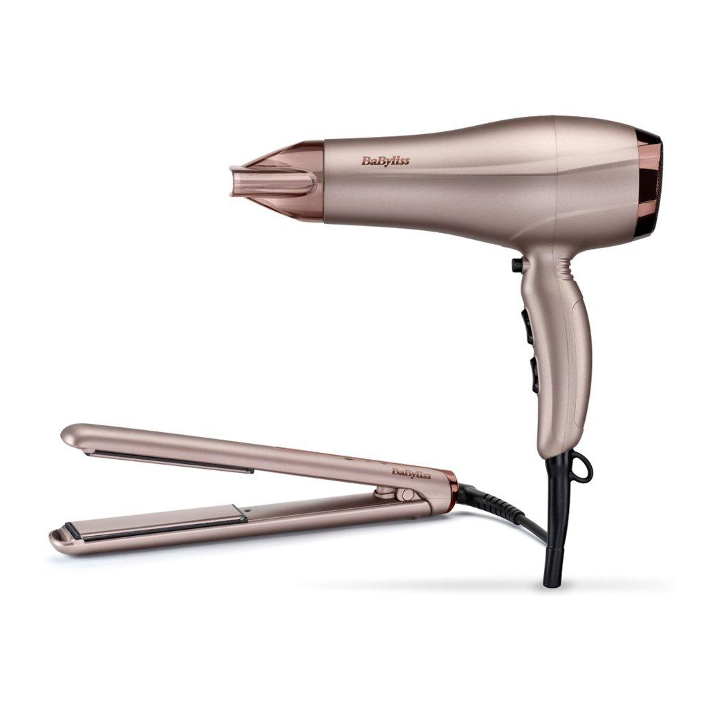 Babyliss Golden Bundle Dryer + Straightener