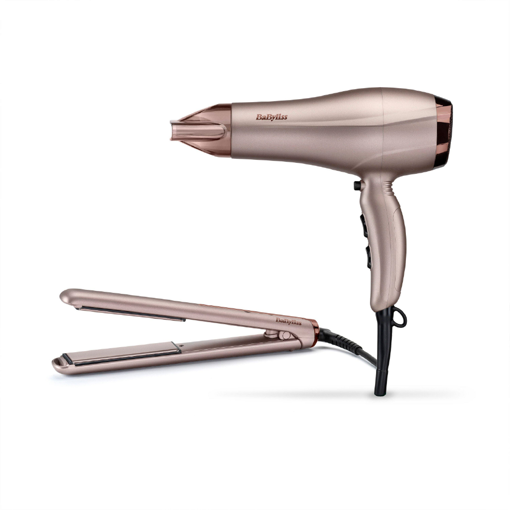 Babyliss Golden Bundle Dryer + Straightener